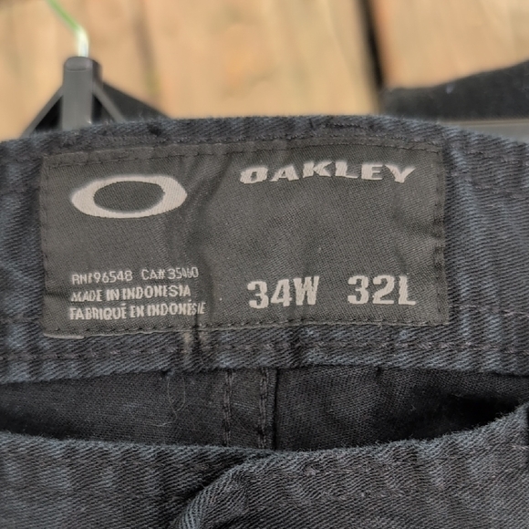 Oakley Black Denim Pants - Picture 2 of 9